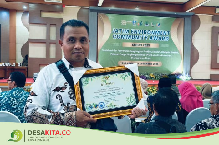 Desa Nogosari, Kecamatan Pacet Dedikasi Lestarikan Lingkungan Diganjar Proklim Nasional