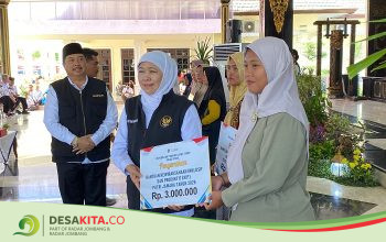 Pemprov Jatim Alokasikan Rp 7,8 Miliar untuk Pembangunan Desa di Jombang, Ini Rinciannya