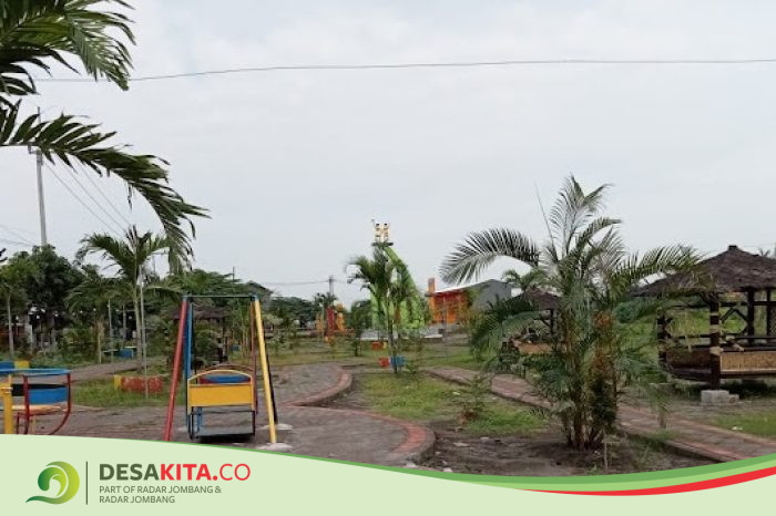 Desa Leminggir, Kecamatan Mojosari Manfaatkan RTH, Kembangkan UMKM Kuliner