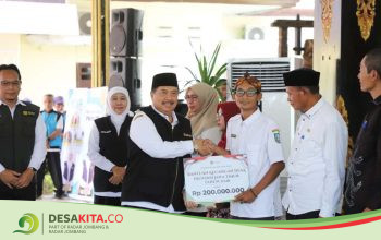 Rehab Kantor Desa, Desa Dukuhdimoro, Kecamatan Mojoagung Jombang Manfaatkan BK Pemprov