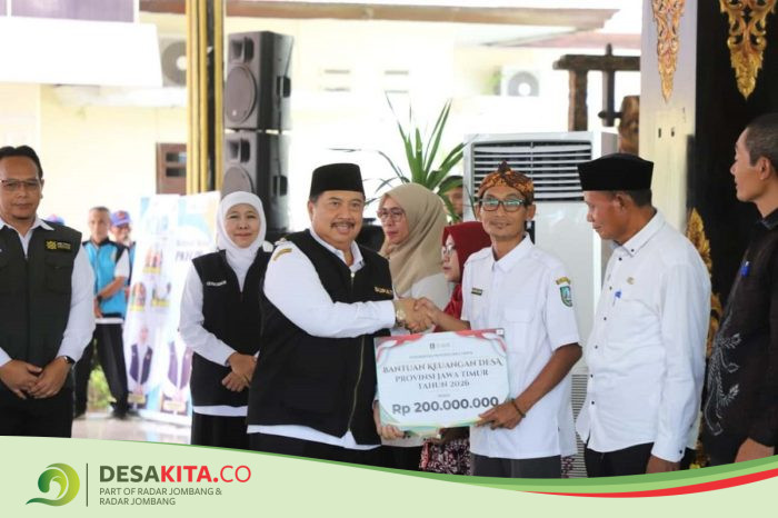 Rehab Kantor Desa, Desa Dukuhdimoro, Kecamatan Mojoagung Jombang Manfaatkan BK Pemprov