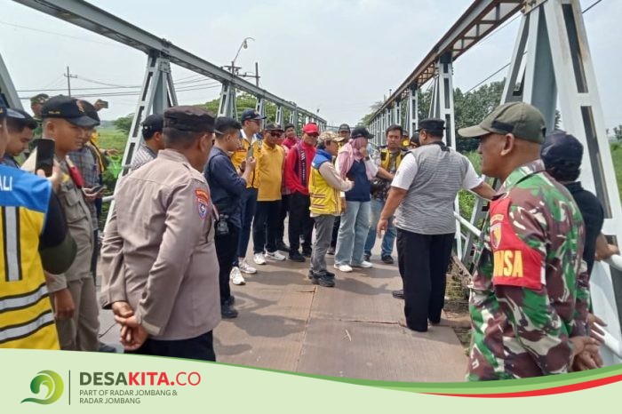 Desa Leminggir, Kecamatan Mojosari Usulkan Perbaikan Jembatan Turi untuk Permudah Akses Warga