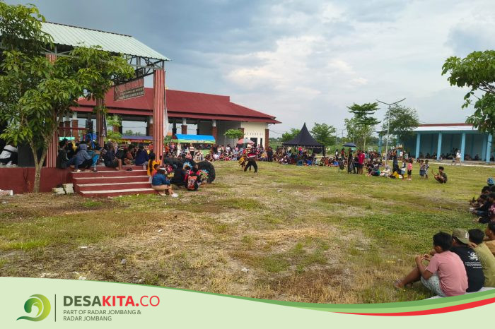 Desa Mojogebang, Kecamatan Kemlagi RTH Gunung Sawah Jadi Ikon Wisata