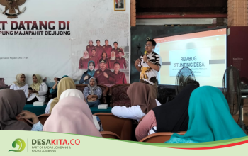 Desa Bejijong, Kecamatan Trowulan Antisipasi Kasus Gizi Buruk, Pemdes Gelar Rembug Stunting