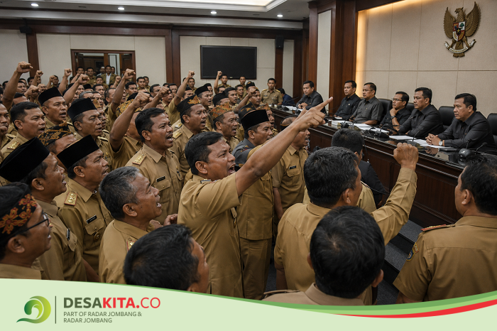 Kepala Desa di Jombang Ramai-Ramai Tolak Hasil Rekrutmen Pegawai KDKMP, Ini Alasannya