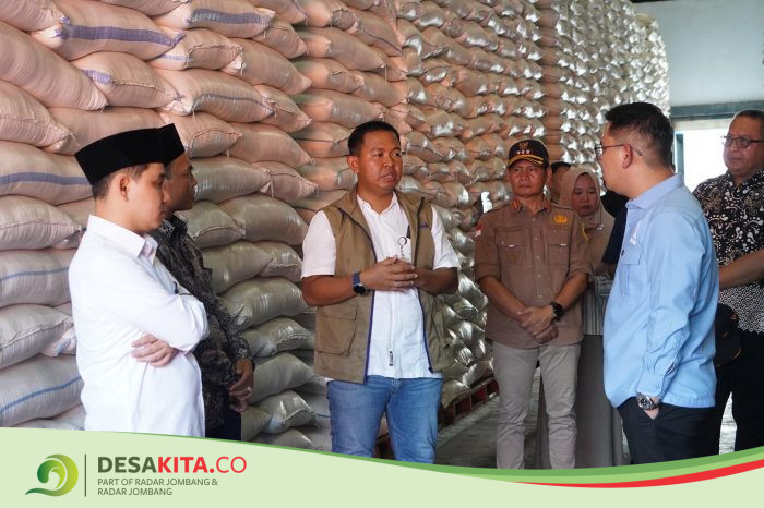 Komisi IV DPR RI Pastikan Stok Beras di Bulog Mojokerto Aman, Stok Nasional Capai 5 Juta Ton