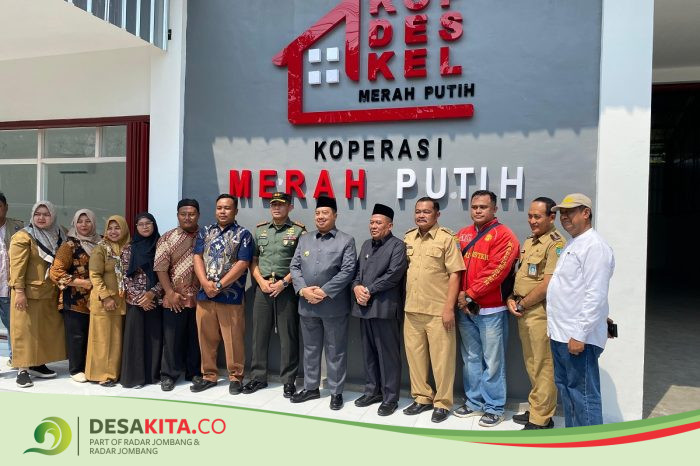 Desa Tunggorono, Kecamatan Jombang Tuntaskan Gedung KDMP, Upaya Dukung Presiden RI