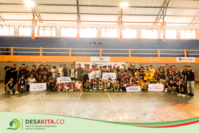 Piala AFKAB 2026 Sukses Digelar di GOR Merdeka Jombang, Ini Daftar Juaranya