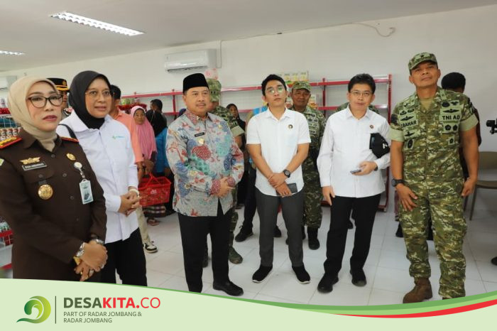 Kasdam V/Brawijaya Turun ke Jombang, Soroti Harga Barang di Koperasi Desa Merah Putih