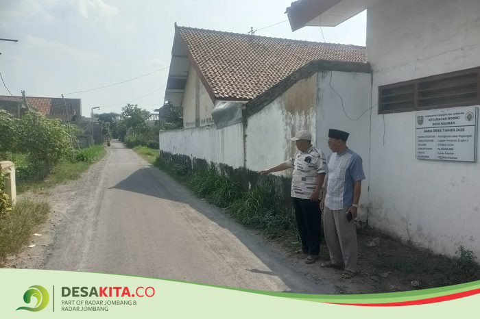 Pemdes Kauman Jombang Tuntaskan Perbaikan Jalan Strategis, Mobilitas Warga Kini Lebih Mudah