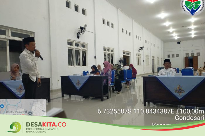 BUMdesa Murakabi, Desa Gondosari, Kecamatan Gebog, Kabupaten Kudus Gelar Musdes Laporan Tahunan 2025