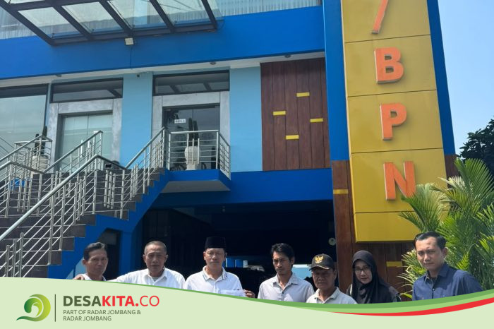 43 Sertifikat PTSL Sejak 2022 Tak Kunjung Terbit, Warga dan Pemdes Temon Luruk Kantor BPN Mojokerto