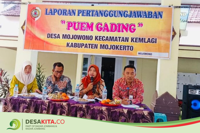 Desa Mojowono, Kecamatan Kemlagi Jadikan PUEM Gading sebagai Pilar Pemberdayaan Ekonomi Desa
