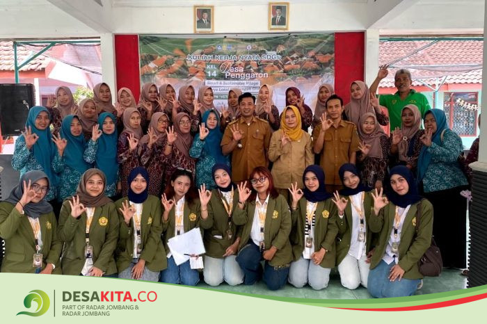 Desa Penggaron, Kecamatan Mojowarno Jombang Gandeng Akademisi, Kembangkan Smart and Sustainable Village, Ini Tujuannya