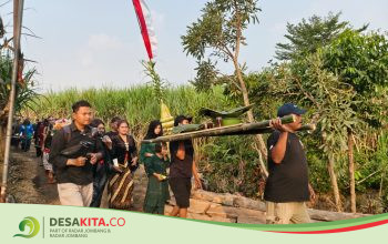 Sambut Bulan Suro, Warga Sumberbeji Jombang Gelar Kirab Budaya dan Wayang Kulit