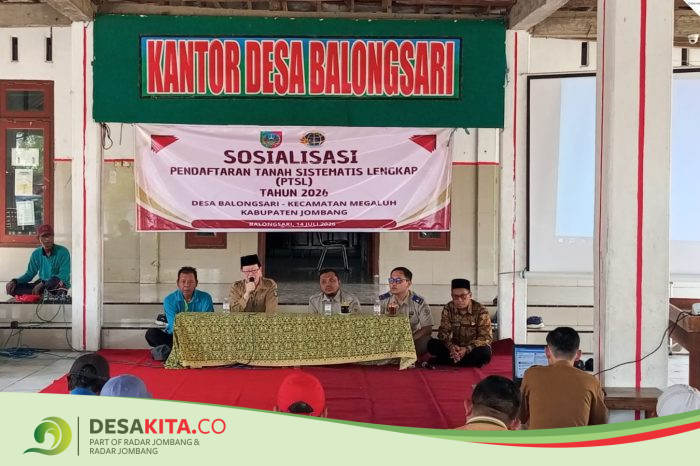 Tak Ingin Sengketa Tanah, Warga Balongsari Jombang Didorong Ikut Program PTSL