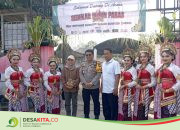 Ribuan Warga Serbu Sedekah Bumi di Kedungturi Megaluh Jombang, Gunungan Hasil Bumi Jadi Rebutan