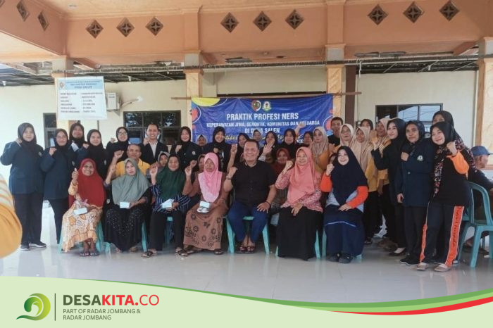 Desa Salen, Kecamatan Bangsal Rutin Ajak Lansia Produktif lewat Program Posyandu Lansia
