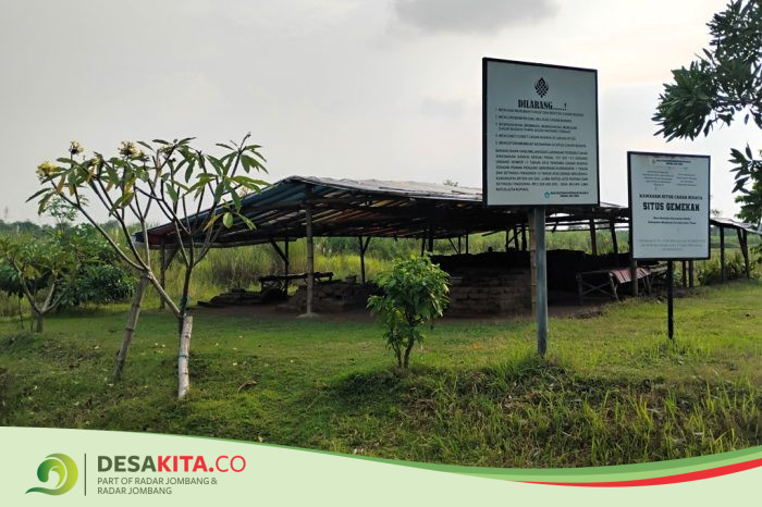 Desa Gemekan, Kecamatan Sooko Optimalkan Pengelolaan Cagar Budaya Situs Gemekan