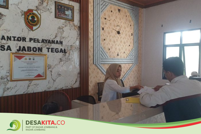 Desa Jabontegal, Kecamatan Pungging, Gedung Baru Balai Desa Siap Maksimalkan Pelayanan Publik