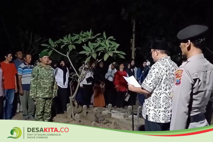 Desa Sumbertanggul, Kecamatan Mojosari, Hidupkan Semangat Pahlawan, Gelar Apel dan Renungan Suci