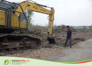 Usulan Pemdes Gedongombo Jombang Terwujud, Saluran ke Kali Marmoyo Dikeruk
