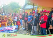 Gunungan Hasil Bumi Jadi Rebutan, Sedekah Desa Sidomulyo Jombang Diserbu Warga
