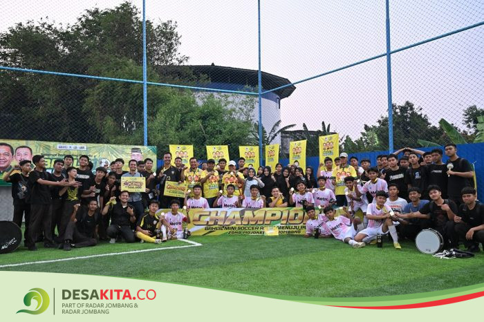 SMAN Ngoro Jombang Juara Bahlil Mini Soccer Zona 6, Siap Bertarung di Jatim