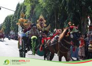 Meriahkan GFC 2026, Pemdes Krembangan Jombang Tampil Bak Kerajaan Majapahit