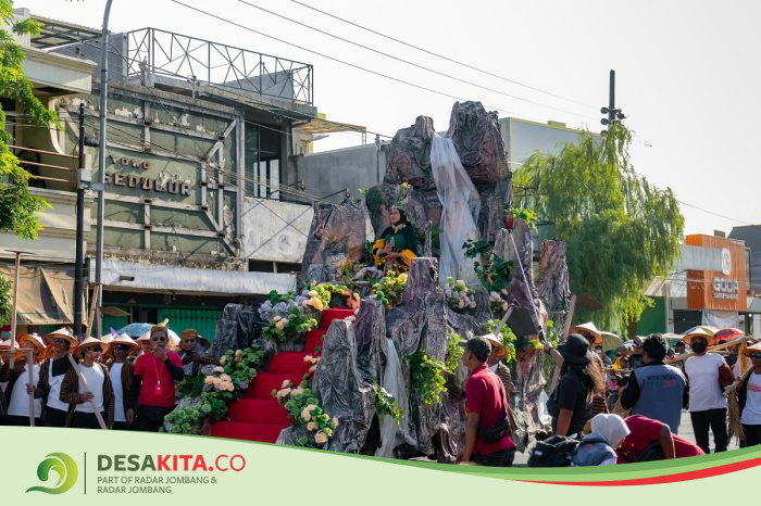 Meriahkan Wirosobo Fest, Desa Janti, Kecamatan Mojoagung Angkat Legenda Dewi Sri