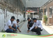 Lewat Program Desa Mantra, Pemdes Peterongan Jombang Realisasikan Jalan Paving di Dua Titik