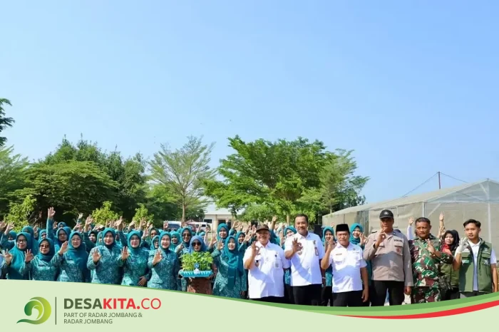 Dukung Ketahanan Pangan Keluarga, Pemdes Bulurejo, Jombang Dukung Gerakan Tanam Cabai