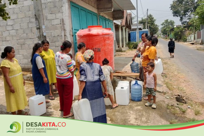Satu Dusun di Desa Kebondalem Bareng Jombang Krisis Air, 500 Jiwa Terdampak