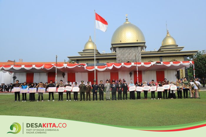 Pemkab Jombang Apresiasi Pemuda Pelopor, Salurkan Beasiswa bagi Pemuda dan Atlet Berprestasi