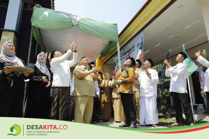 Desa Balongbesuk, Kecamatan Diwek Resmikan Pendopo Kantor Desa, Perkuat Kemitraan dengan Masyarakat